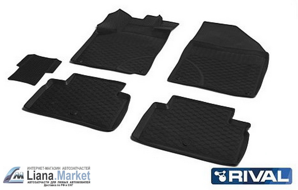 ФОТО Rival 11904001 Коврики салона Geely Coolray (SX11) 2020