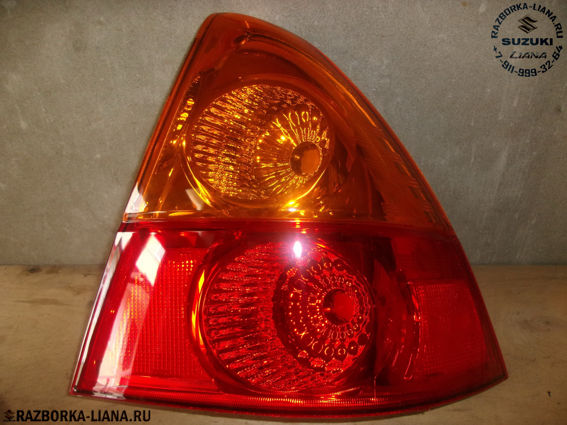 ФОТО TYC 11B0690015B3 Фонарь задний Suzuki Liana, Aerio седа