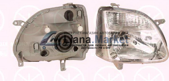 ФОТО DEPO 2181130RLDEM SUZUKI WAGON R 02, AGILA 02- ФАРА ПРА