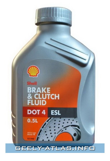 ФОТО Shell 550032047 Тормозная жидкость Shell Brake & Clutch