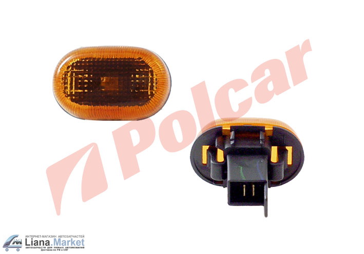ФОТО Polcar 7402195E ПОВТОРИТЕЛЬ ПОВОРОТА ЖЕЛТЫЙ
