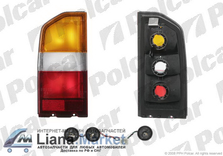 ФОТО Polcar 740387 SUZUKI VITARA 88-95 ФОНАРЬ ЗАДНИЙ L