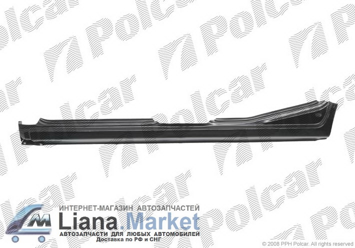 ФОТО Polcar 7405421 AGILA, WAGON R 97- РЕМКОМПЛЕКТ ПОРОГА ПР