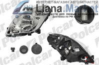 ФОТО Polcar 740609E SUZUKI SPLASH 08- ФАРА ЛЕВАЯ ЭЛЕКТРИЧЕСК