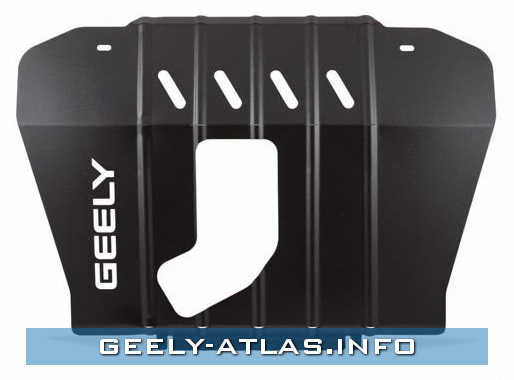 ФОТО Geely GA7508030ATL Защита картера Geely Atlas 2017- 2.0