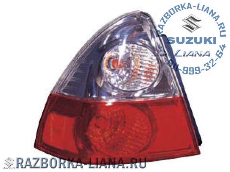 ФОТО DEPO SZLIA02741RWN Фонарь задний Suzuki Liana, Aerio се