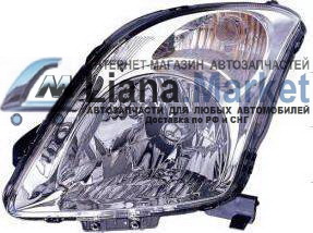 ФОТО DEPO SZSWF05001HL фара передняя левая под корректор, вн